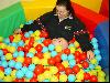 Max in the ball pit 