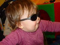 Maddy in her sunglasses