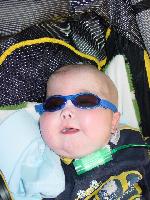 Max in his sunglasses