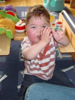 Max clapping