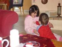 Max pushing Emilie