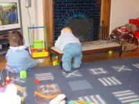Luca learning to stand