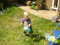 Luca and Bubbles