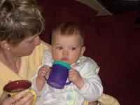 Luca and Aunty Amanda