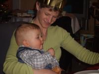 Luca and Aunty Amanda